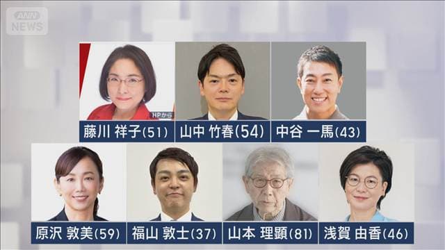 横浜市長選 きょう告示 これまでに7人が立候補届け出