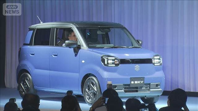 スズキ 国内最安の軽乗用EV発表 中国BYD参入などで競争激化