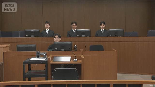 N党立花氏をナタで“切り付け” 被告の男に懲役12年求刑