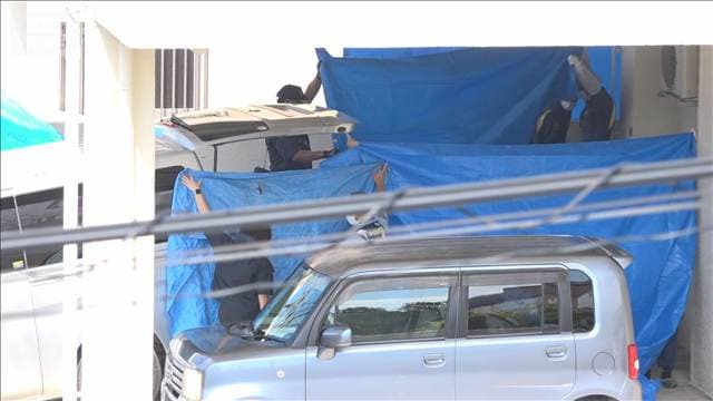 沖縄・宜野湾市女性殺害事件 元交際相手の25歳の男逮捕