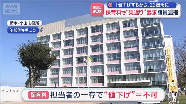 保育料で“見返り”要求職員逮捕 「値下げするから」23歳母に