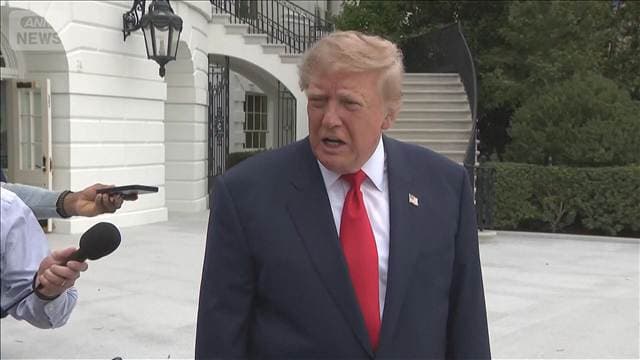トランプ大統領 ウクライナは「新しい大統領を」 ロシア製油所への攻撃に不満