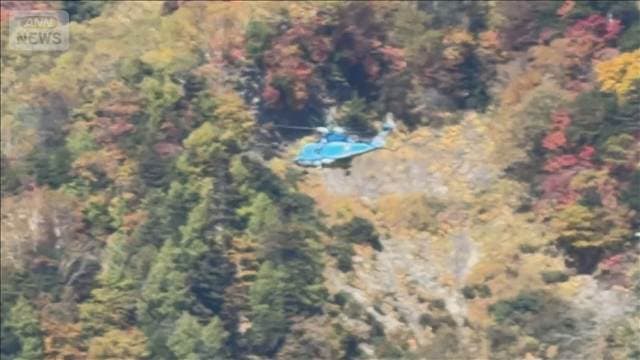 長野・戸隠連峰 標高1500m超で滑落 男性死亡