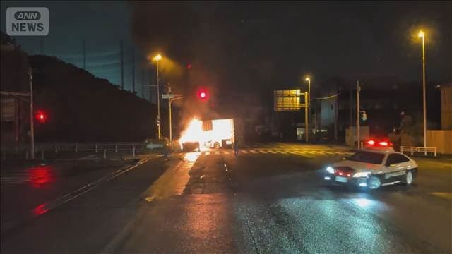 千葉市での5人死傷事故 乗用車運転の19歳男を過失運転致死傷容疑で逮捕