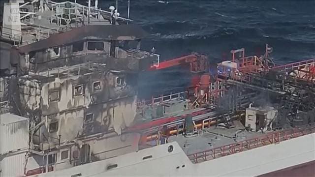 黒海で船舶2隻火災 8人行方不明 ロシアのドローンを探知 東欧諸国沖で攻撃相次ぐ
