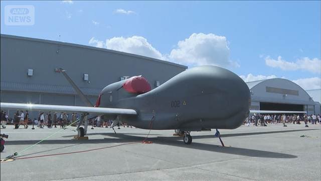 グローバルホークの胴体か 空自が引き揚げ発表 9月に鳥取県沖で墜落