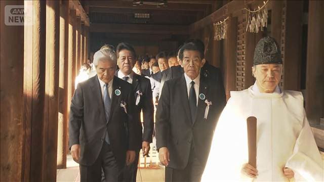 高市総理 秋の例大祭にあわせ靖国神社に玉串料奉納
