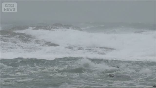 台風30号接近の台湾で171人負傷 高波にさらわれ1人死亡 学校や店舗は休みに