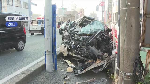 逮捕の男“否認”防カメに… 「運転する前まで飲酒」4人重傷