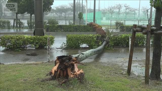台風30号が沖縄・先島諸島へ 最大46.5m暴風 九州上陸の恐れ 列島の広範囲で大雨警戒