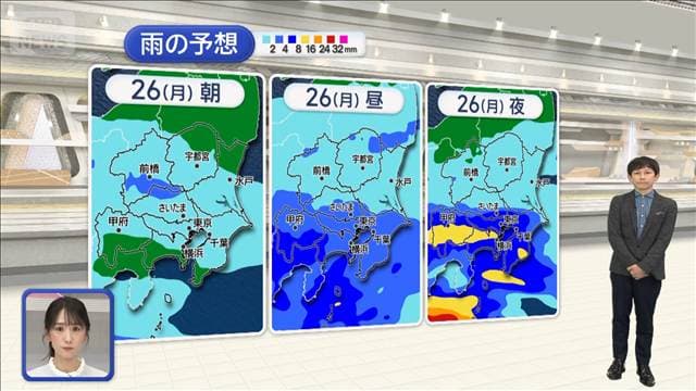 【関東の天気】あすは午後から本降り 高い気温も急降下 冠水と寒暖差に注意を