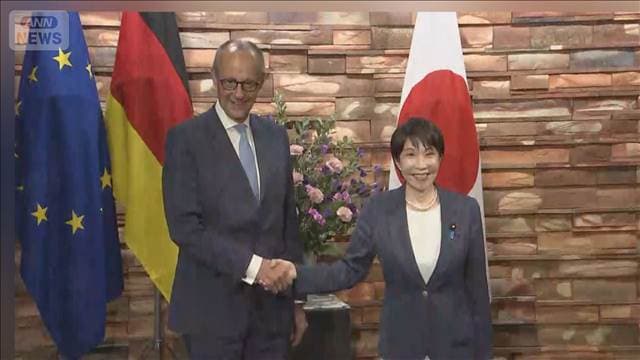 日独首脳会談 次期戦闘機の共同開発にドイツが意欲