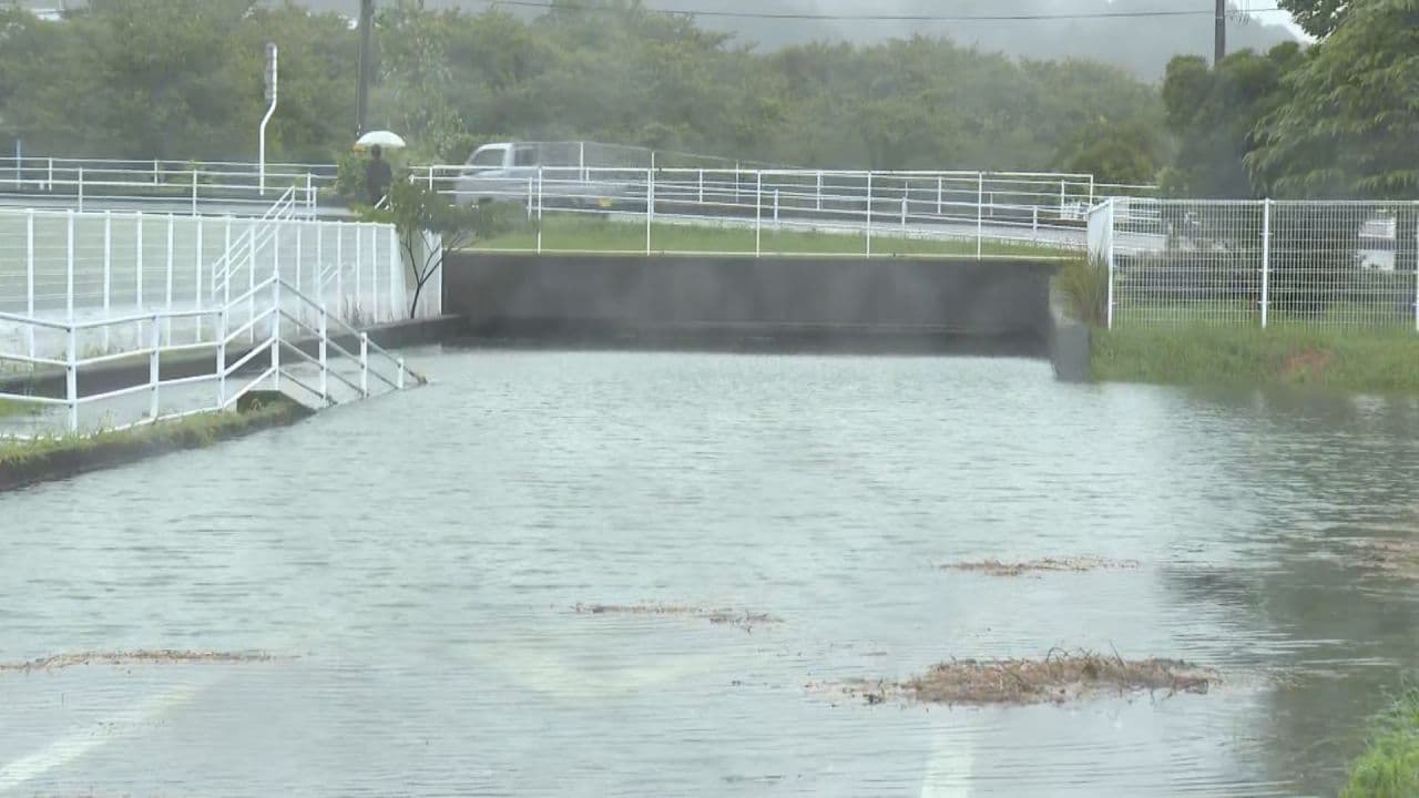 【速報】いわき市のアンダーパスで車3台が浸水被害 女性1人が意識不明