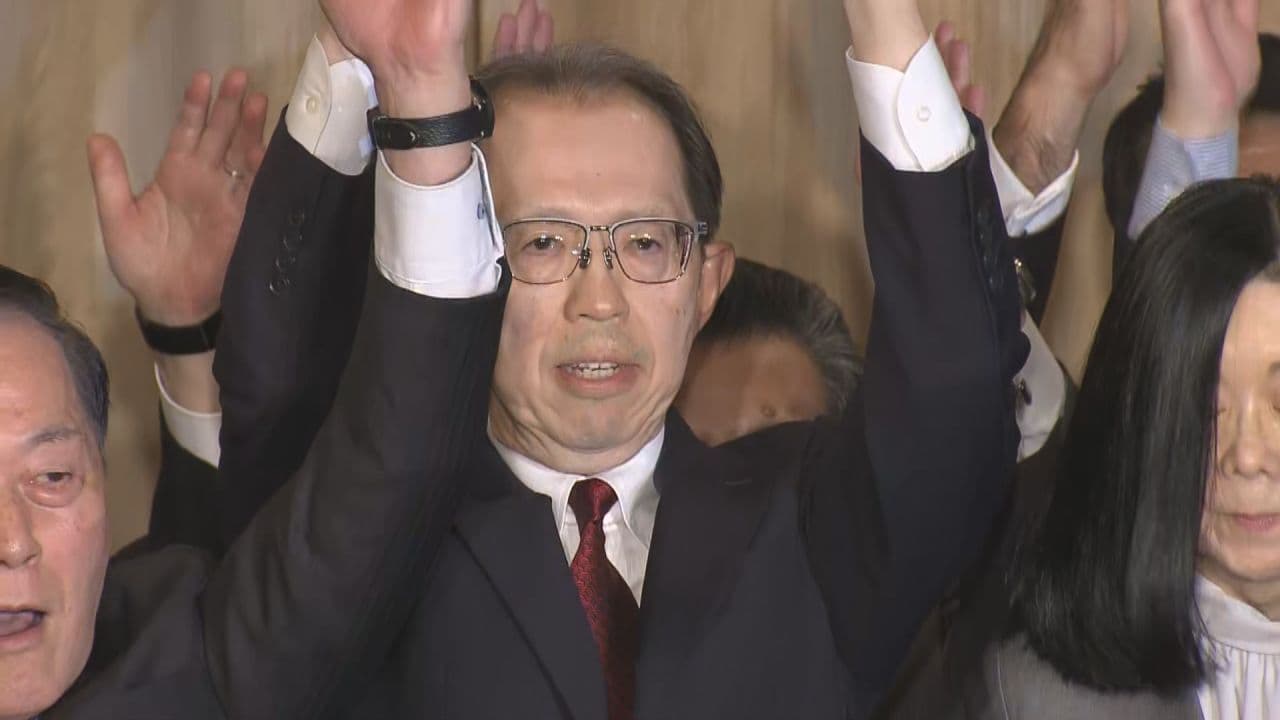 福島県知事選 内堀雅雄氏 4度目の当選