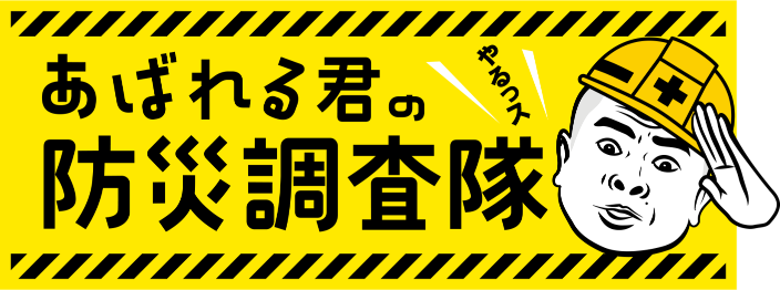 あばれる君の防災調査隊